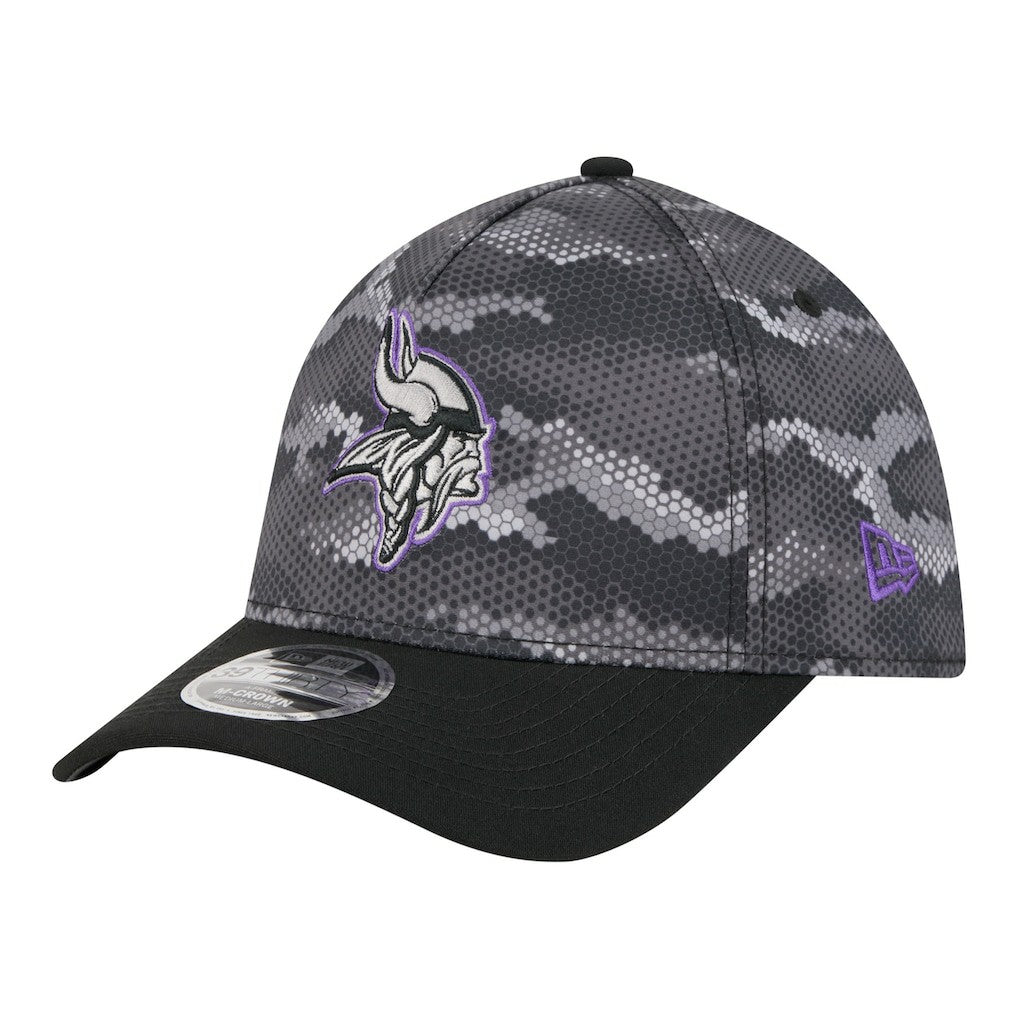 Camo A-Frame 39THIRTY Flex Hat - Minnesota Vikings