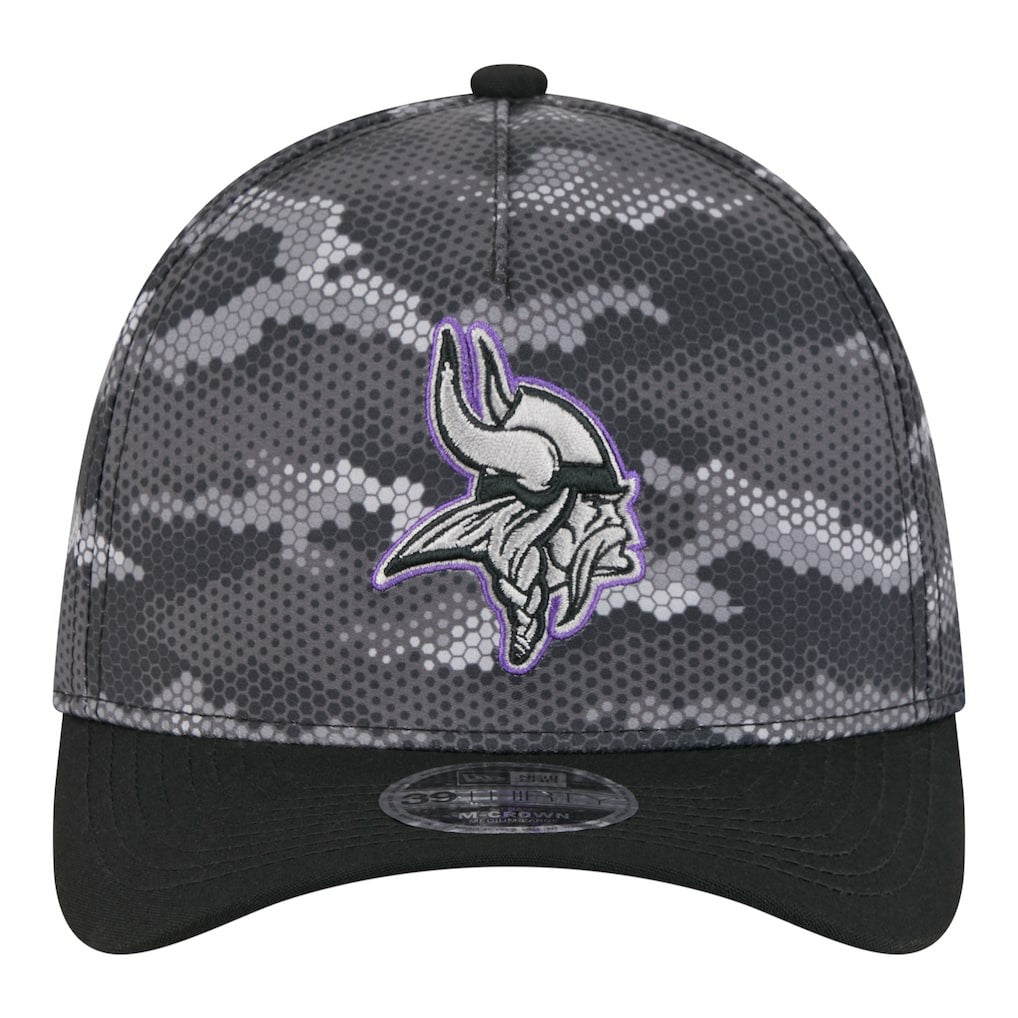 Camo A-Frame 39THIRTY Flex Hat - Minnesota Vikings