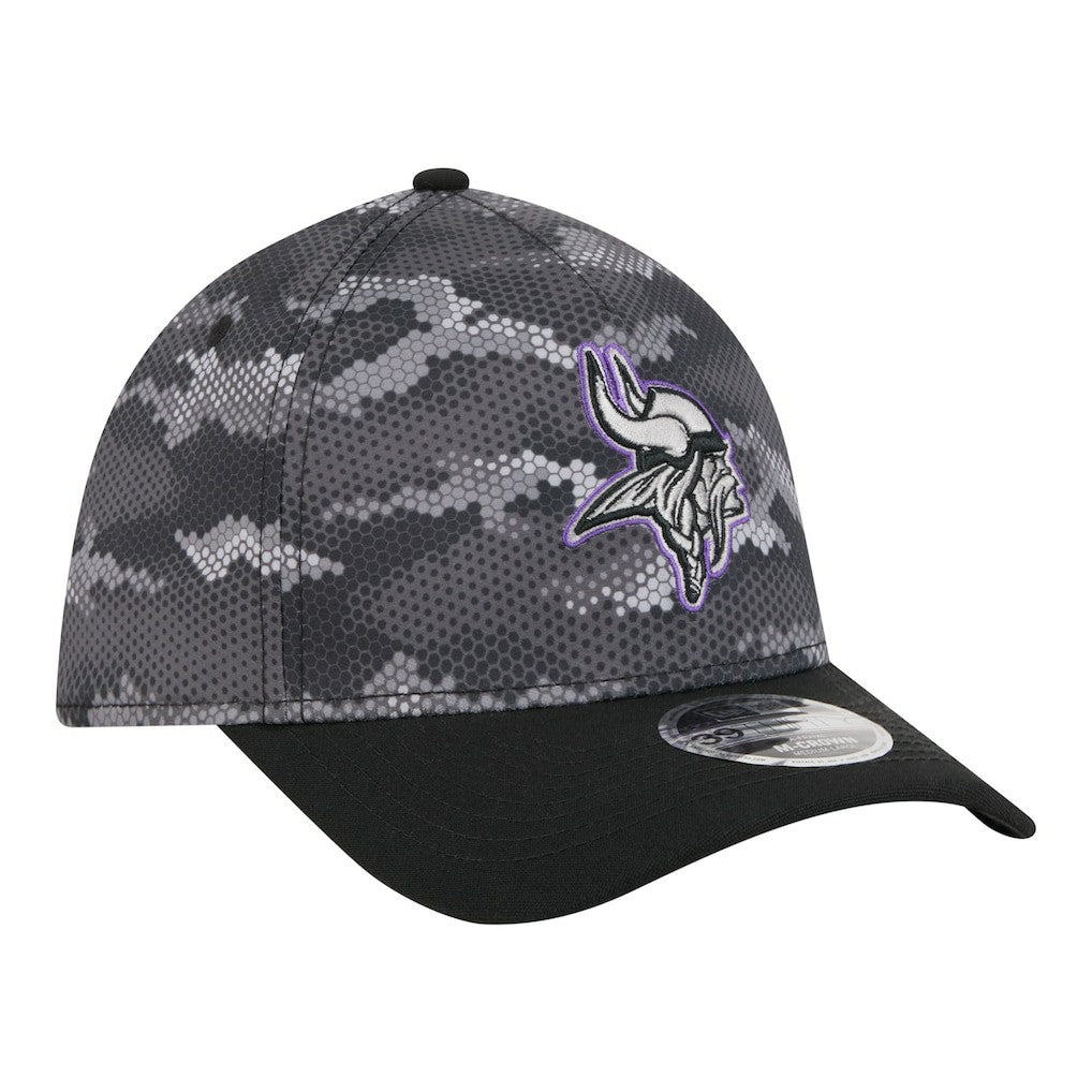 Camo A-Frame 39THIRTY Flex Hat - Minnesota Vikings