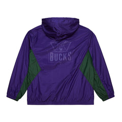 NBA Milwaukee Bucks Playmaker Full-Zip Hooded Windbreaker Jacket