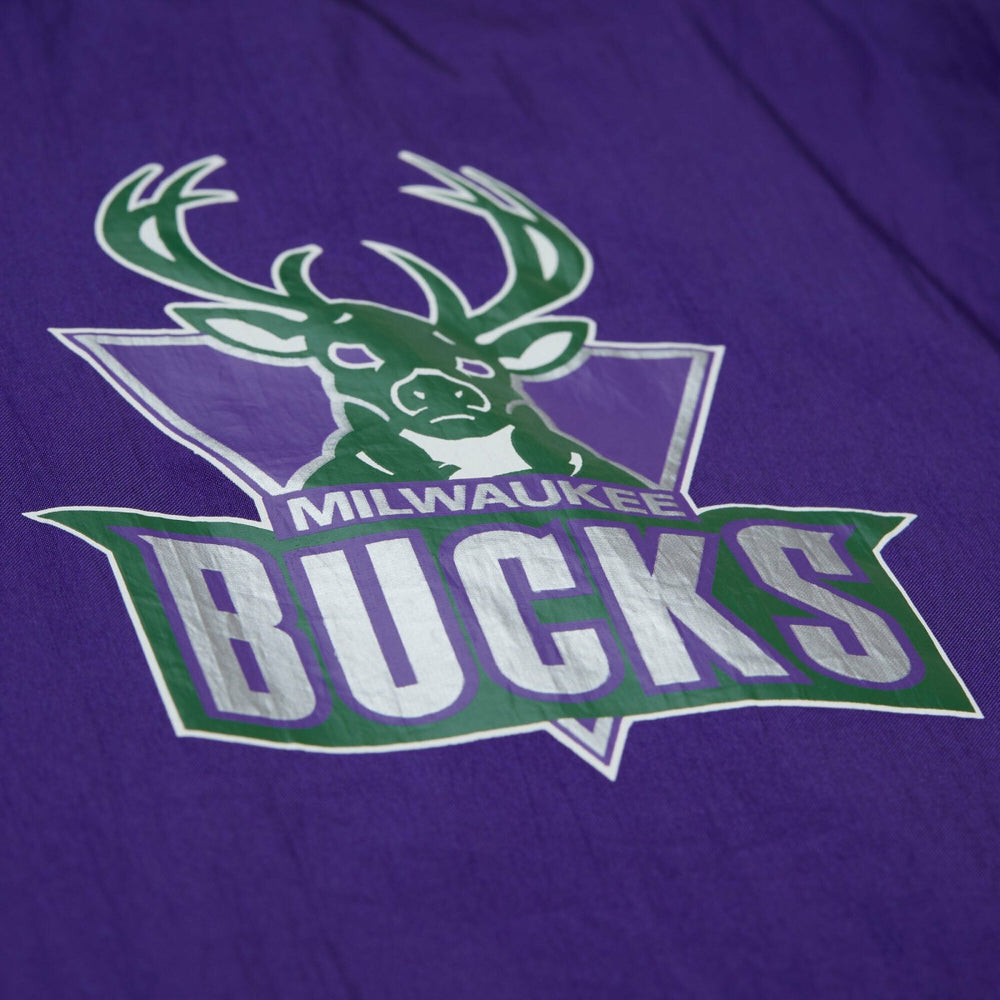 NBA Milwaukee Bucks Playmaker Full-Zip Hooded Windbreaker Jacket