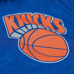 NBA New York Knicks Playmaker Full-Zip Hooded Windbreaker Jacket