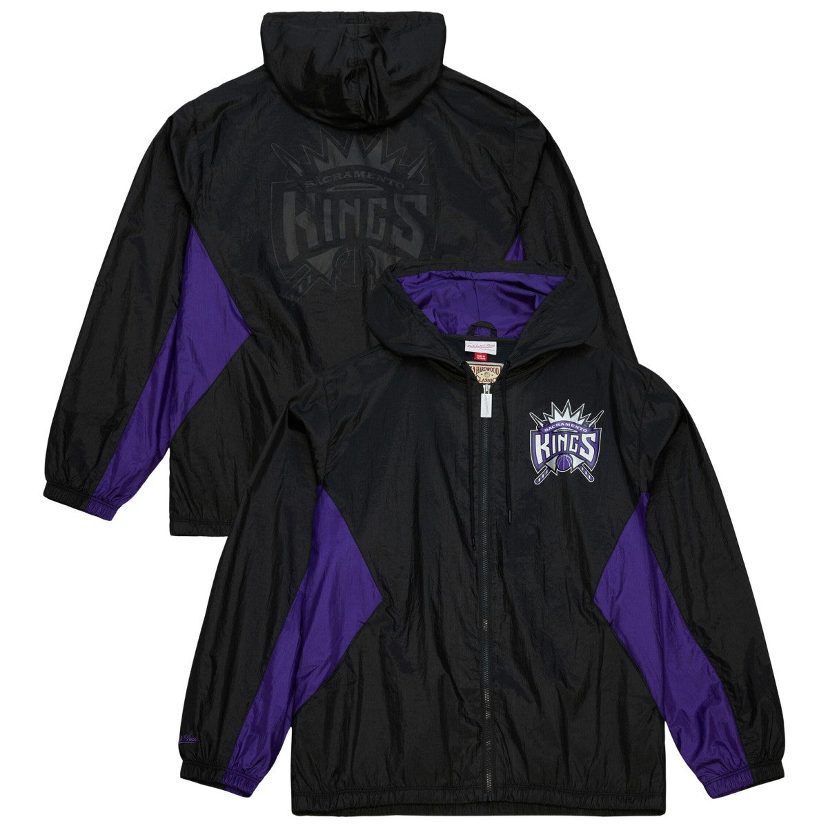 NBA Sacramento Kings Playmaker Full-Zip Hooded Windbreaker Jacket