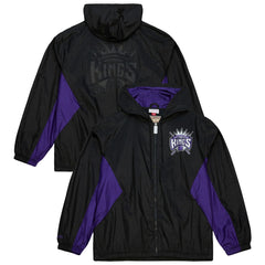 NBA Sacramento Kings Playmaker Full-Zip Hooded Windbreaker Jacket