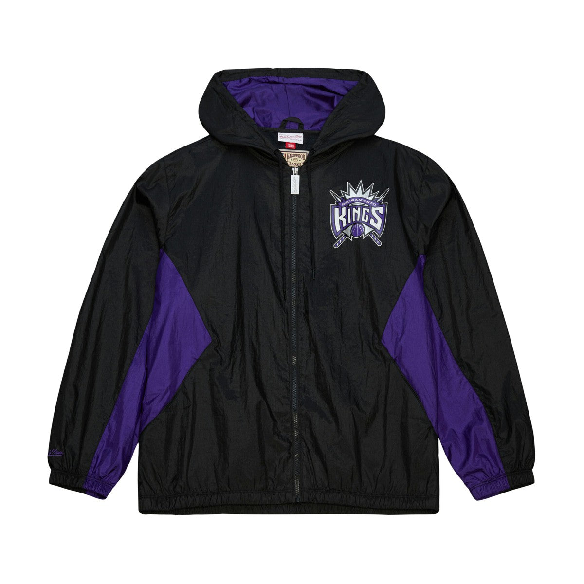 NBA Sacramento Kings Playmaker Full-Zip Hooded Windbreaker Jacket
