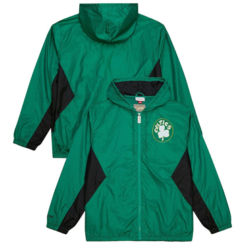 NBA Boston Celtics Playmaker Full-Zip Hooded Windbreaker Jacket