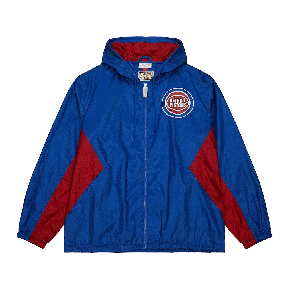 NBA Detroit Pistons Playmaker Full-Zip Hooded Windbreaker Jacket sale
