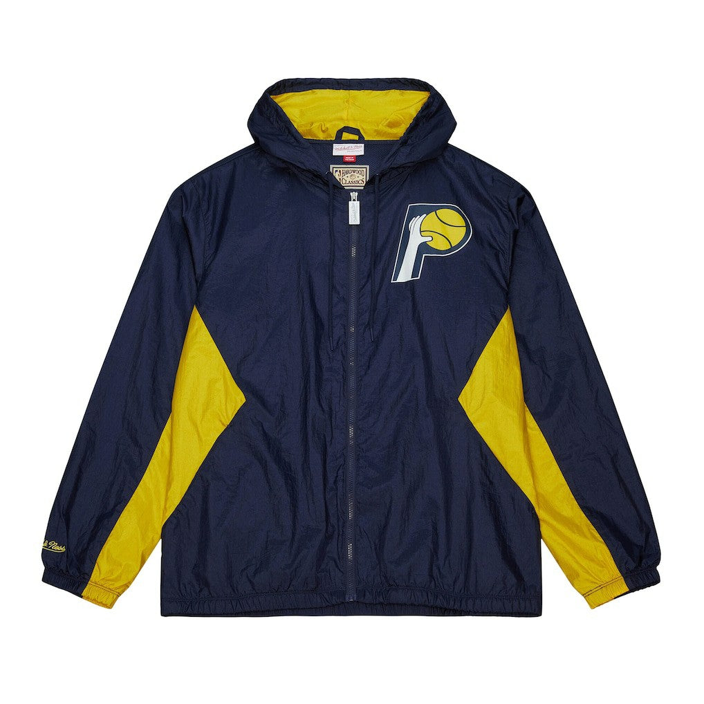 NBA Indiana Pacers Playmaker Full-Zip Hooded Windbreaker Jacket