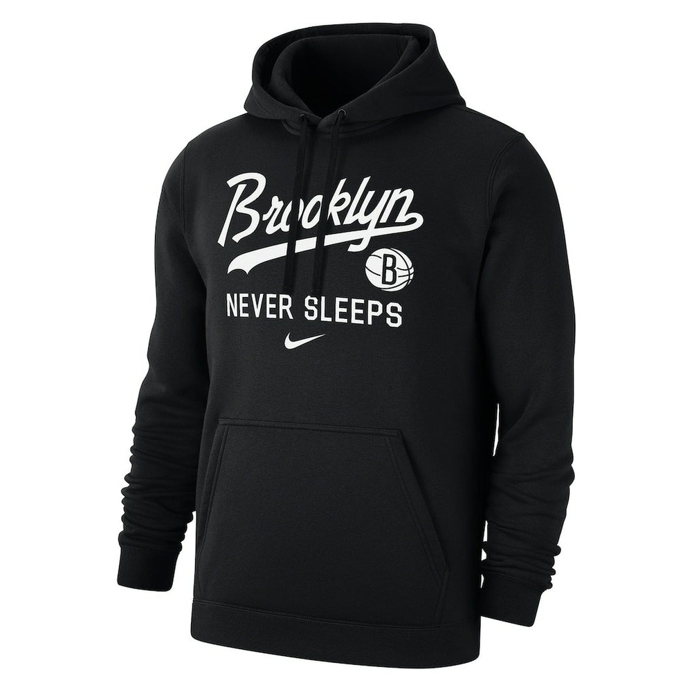 NBA Brooklyn Nets Brooklyn Never Sleeps Club Hoodie