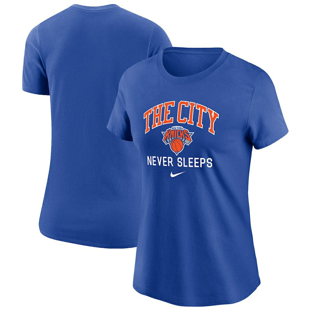 NBA New York Knicks Women's The City Never Sleeps T-Shirt