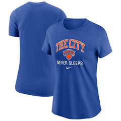 NBA New York Knicks Women's The City Never Sleeps T-Shirt