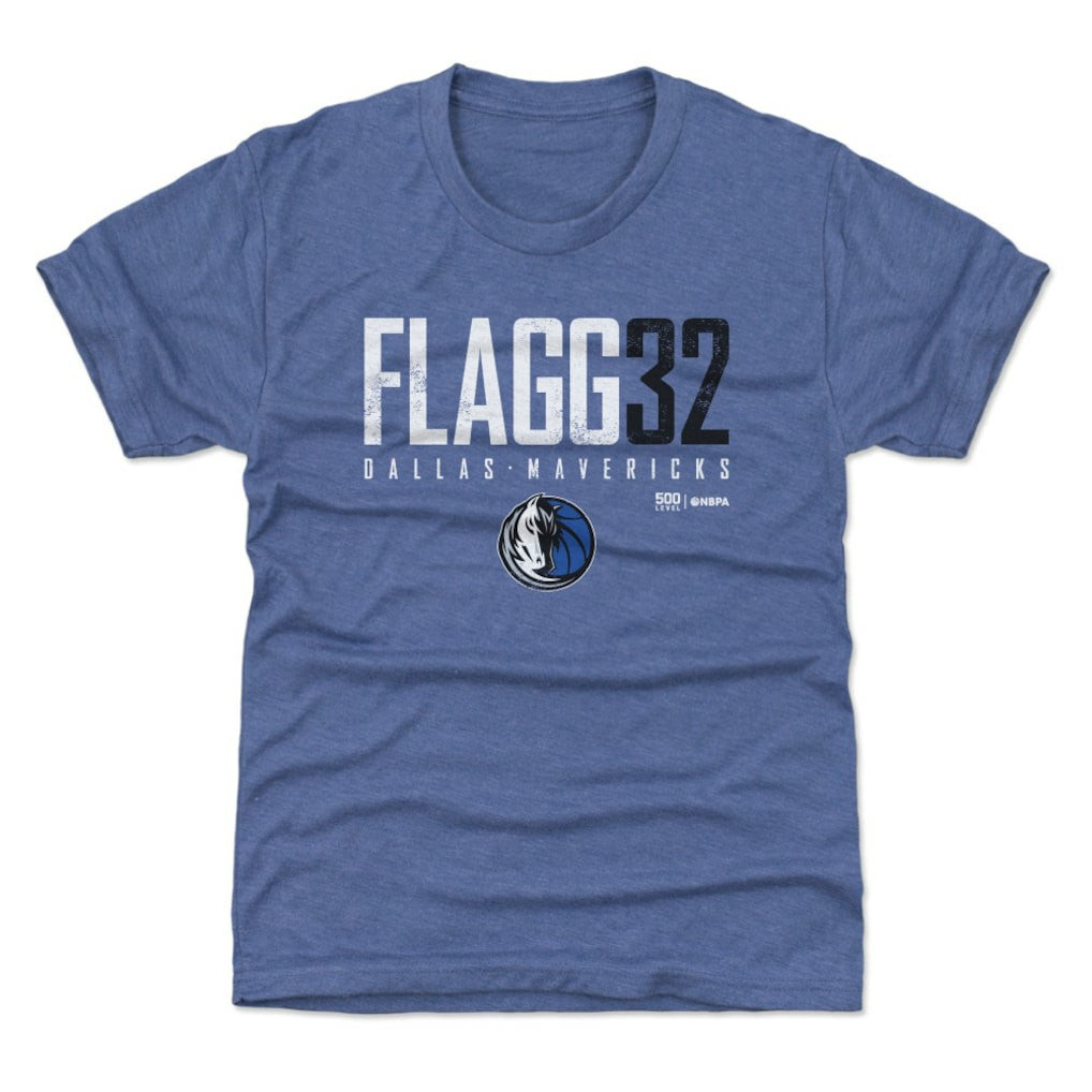 NBA Cooper Flagg Dallas Mavericks 500 Level Youth Elite Name & Number T-Shirt sale