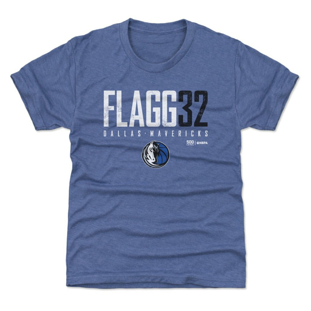 NBA Cooper Flagg Dallas Mavericks 500 Level Youth Elite Name & Number T-Shirt sale