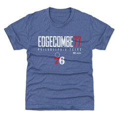 NBA VJ Edgecombe Philadelphia 76ers 500 Level Youth Elite Name & Number T-Shirt