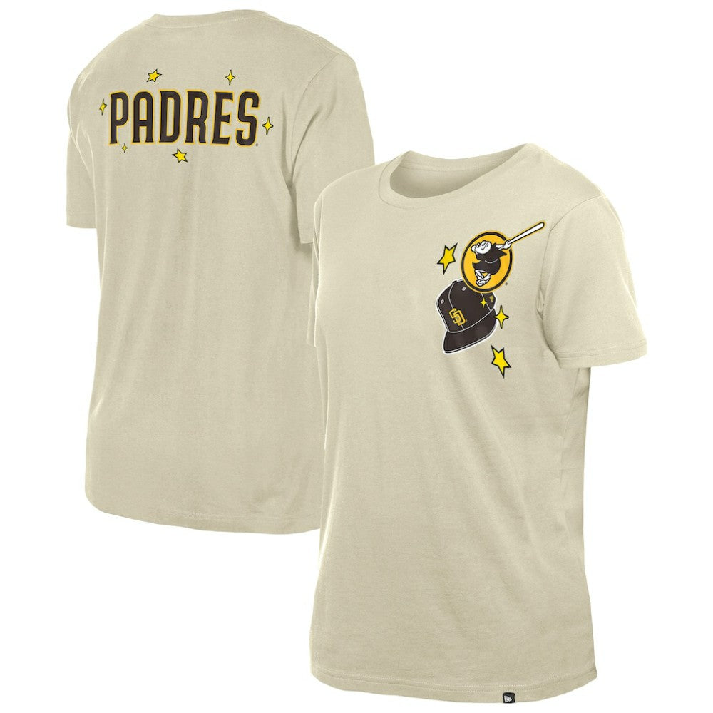 MLB San Diego Padres New Era Women's Stars & Cap T-Shirt