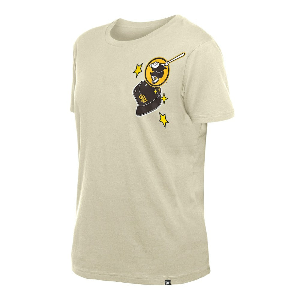 MLB San Diego Padres New Era Women's Stars & Cap T-Shirt