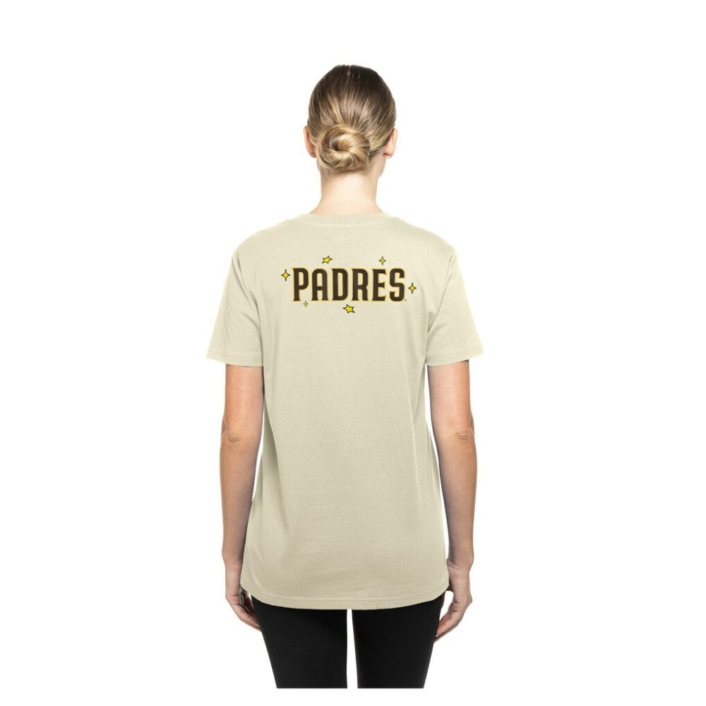 MLB San Diego Padres New Era Women's Stars & Cap T-Shirt