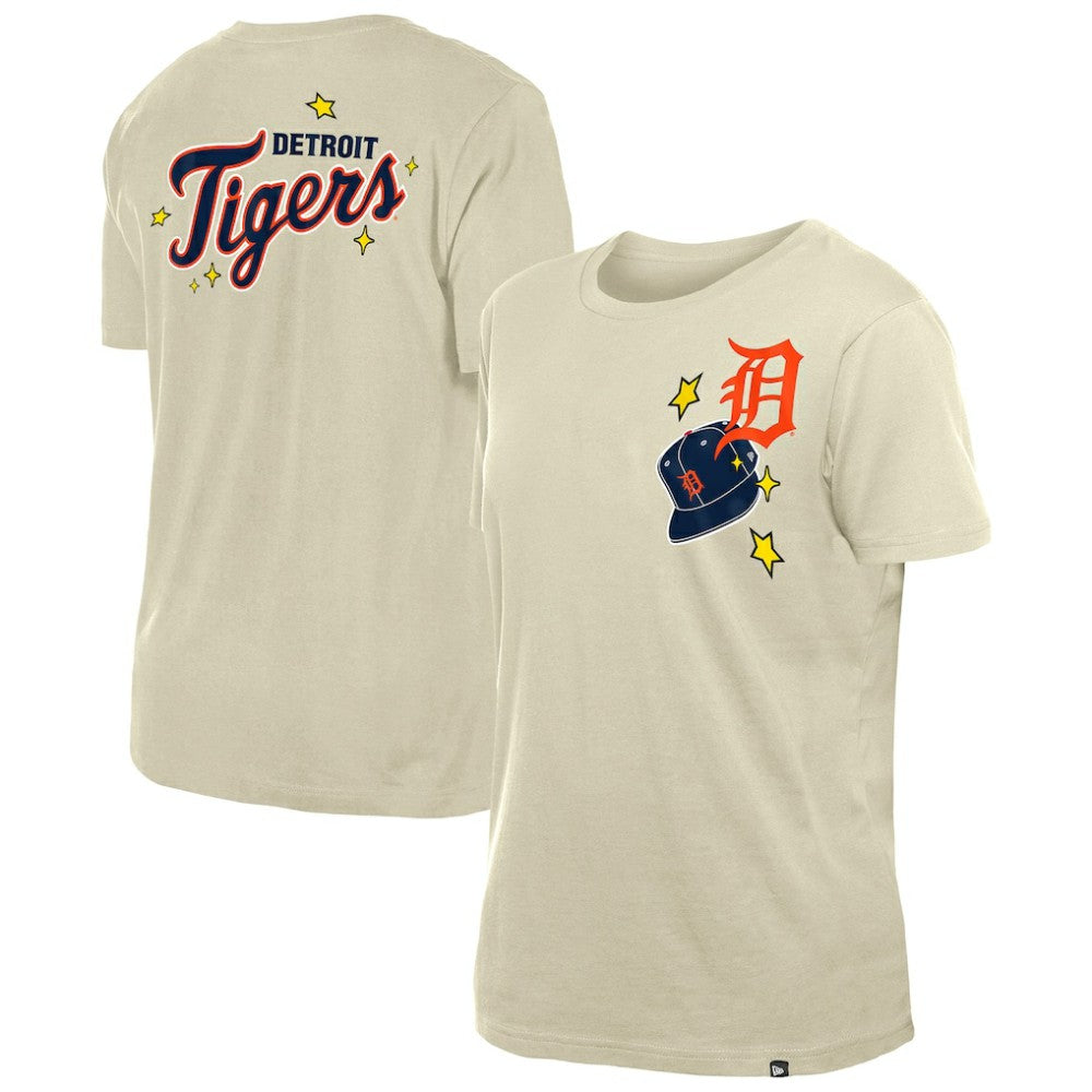 MLB Detroit Tigers New Era Women's Stars & Cap T-Shirt