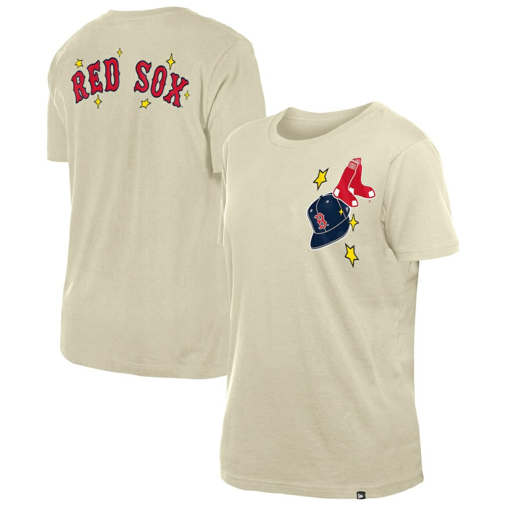 MLB Boston Red Sox New Era Women's Stars & Cap T-Shirt