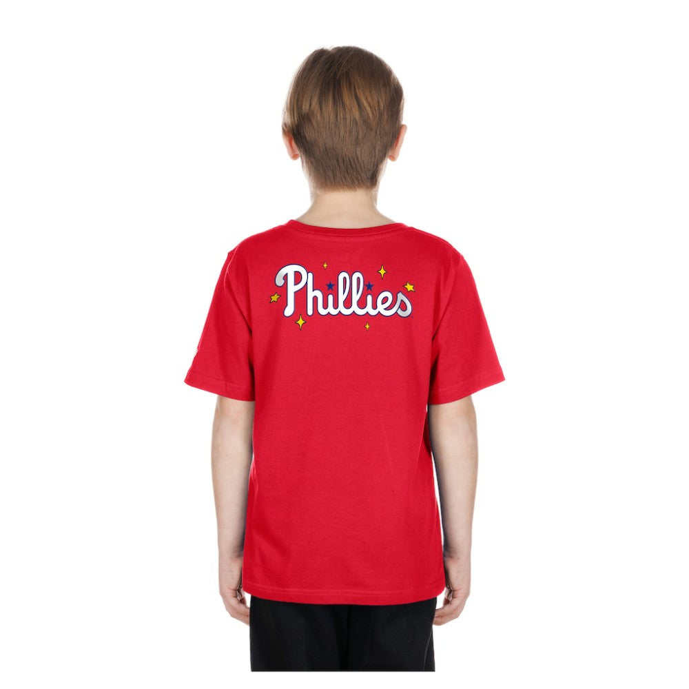 MLB Philadelphia Phillies New Era Youth Stars & Cap T-Shirt