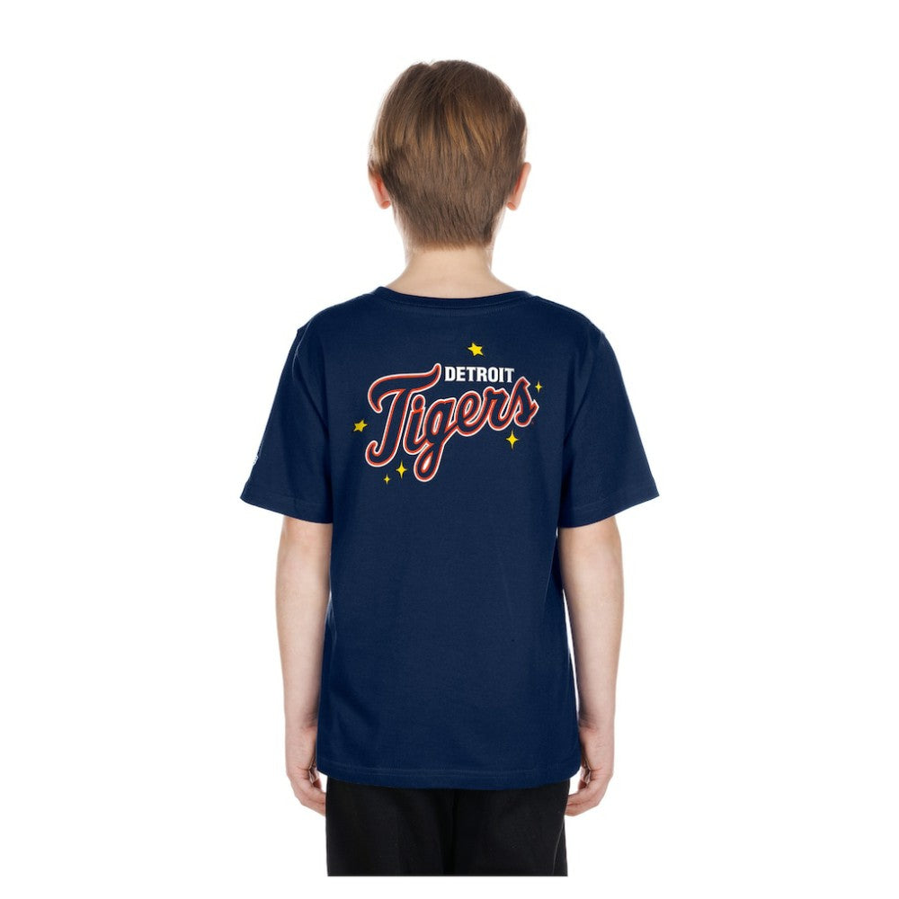 MLB Detroit Tigers New Era Youth Stars & Cap T-Shirt