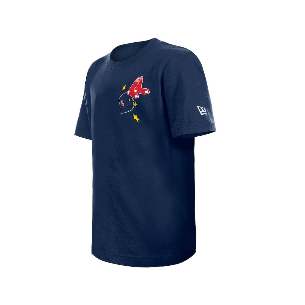 MLB Boston Red Sox New Era Youth Stars & Cap T-Shirt