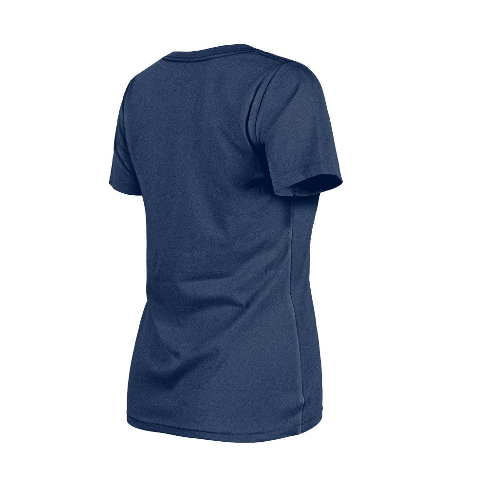 MLB Milwaukee Brewers New Era Women's Little Miss 2 V-Neck T-Shirt