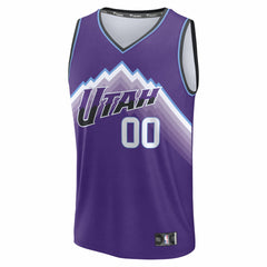 NBA Utah Jazz Youth Fast Break Replica Custom Jersey