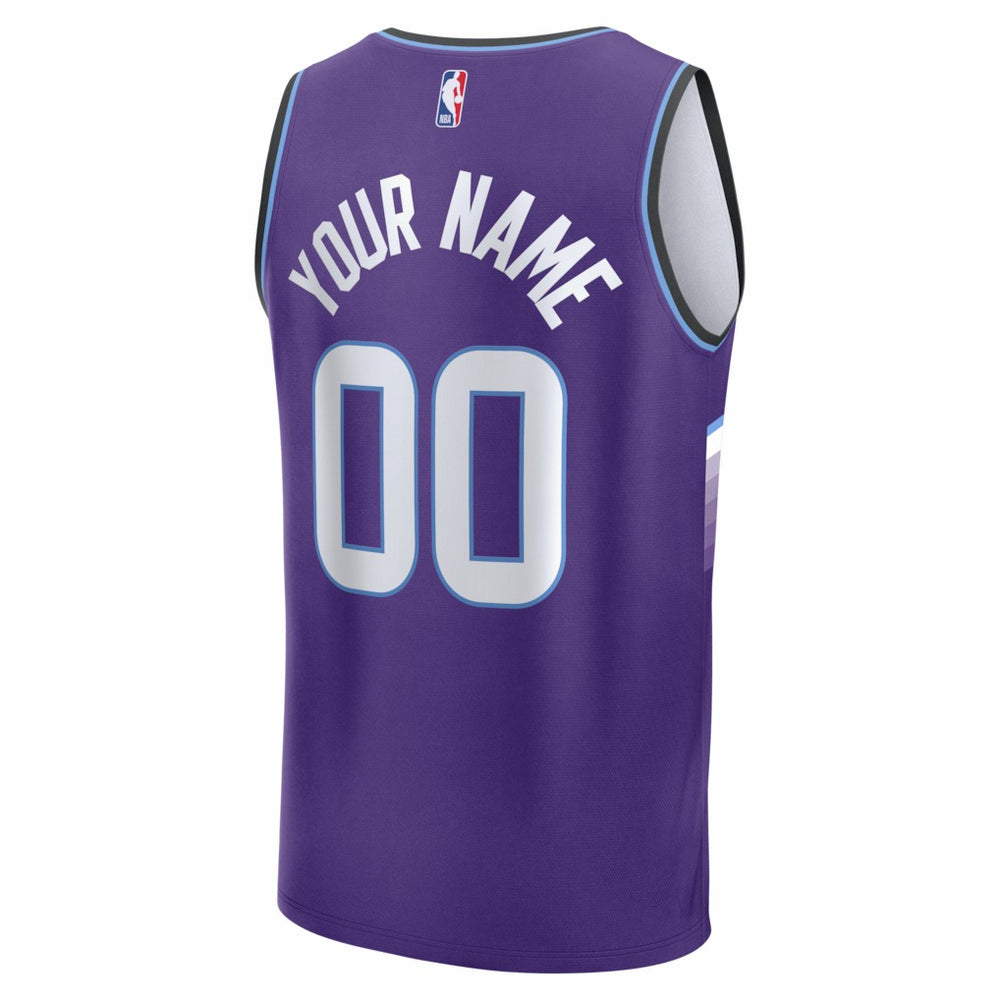 NBA Utah Jazz Youth Fast Break Replica Custom Jersey