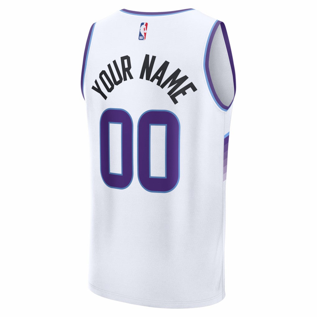 NBA Utah Jazz Youth Fast Break Replica Custom Jersey