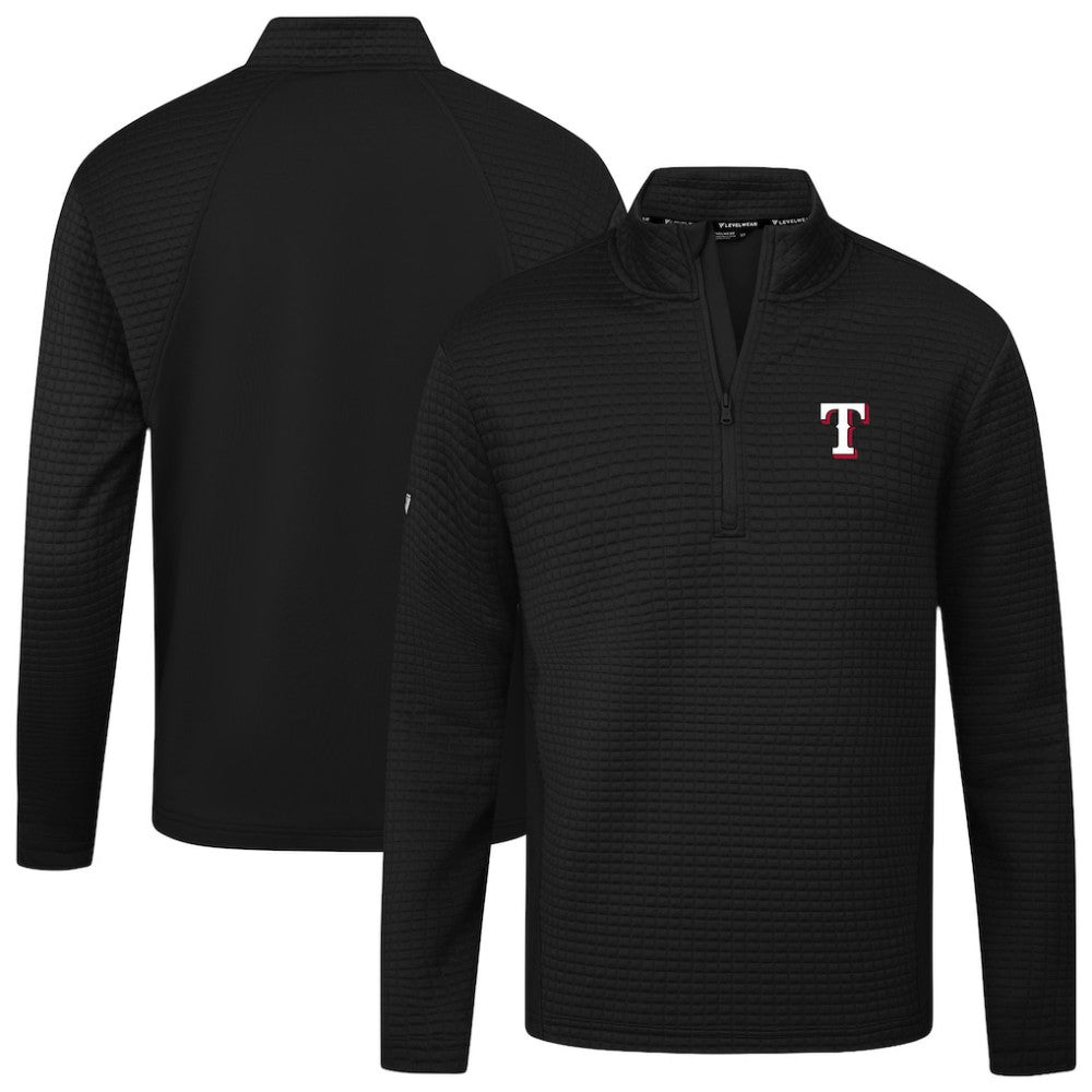 MLB Texas Rangers Levelwear Women's Tailgate Insignia 2.0 Quarter-Zip Top