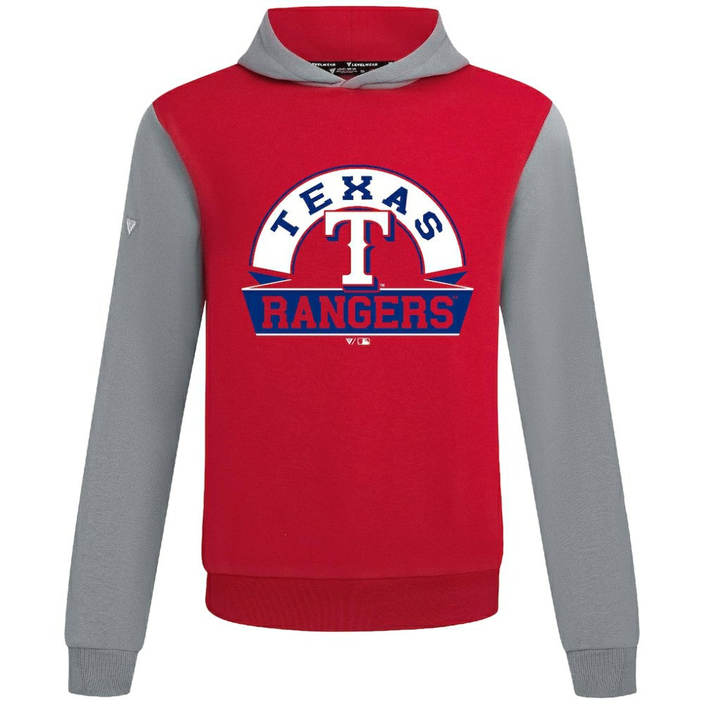 MLB Texas Rangers Levelwear Throwback Ultimate Banner Arch Hoodie
