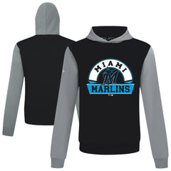 MLB Miami Marlins Levelwear Throwback Ultimate Banner Arch Hoodie