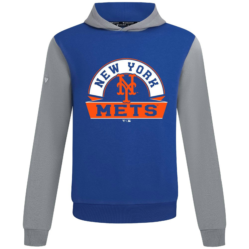MLB New York Mets Levelwear Throwback Ultimate Banner Arch Hoodie