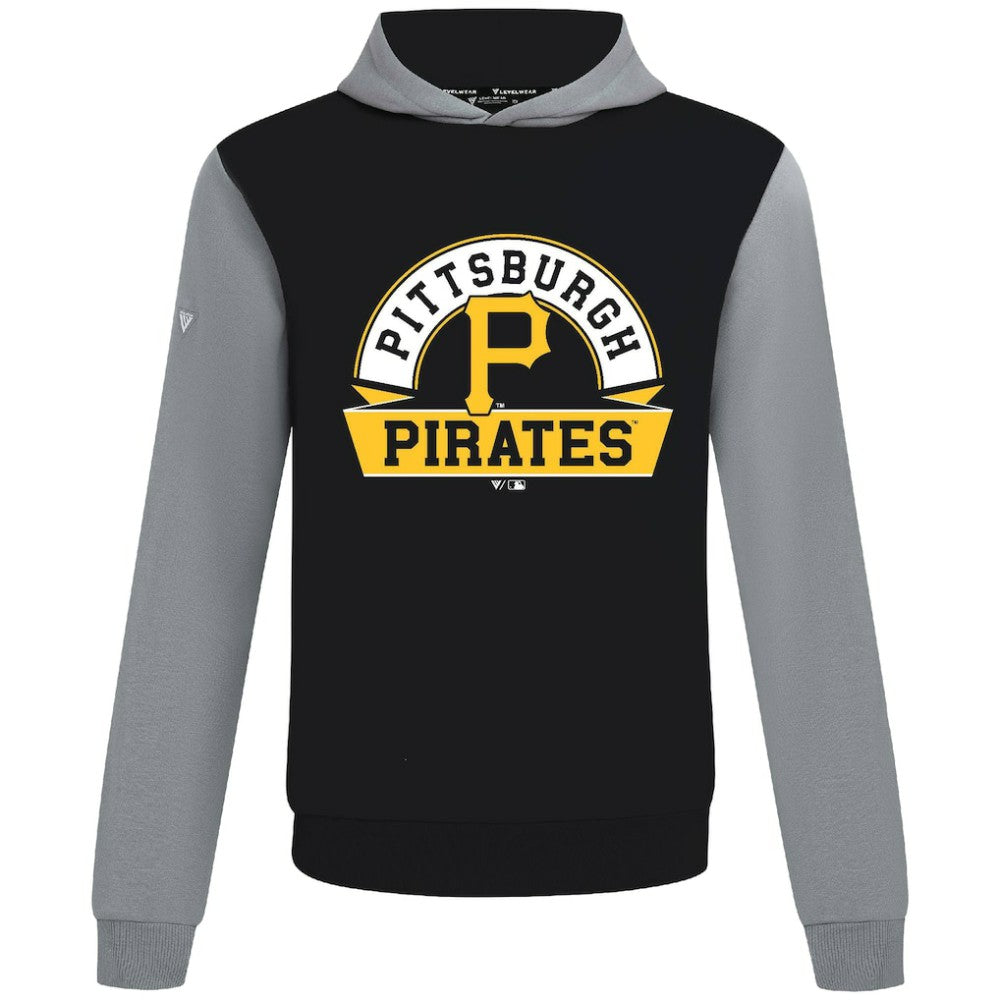 MLB Pittsburgh Pirates Levelwear Throwback Ultimate Banner Arch Hoodie