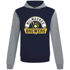 MLB Milwaukee Brewers Levelwear Throwback Ultimate Banner Arch Hoodie