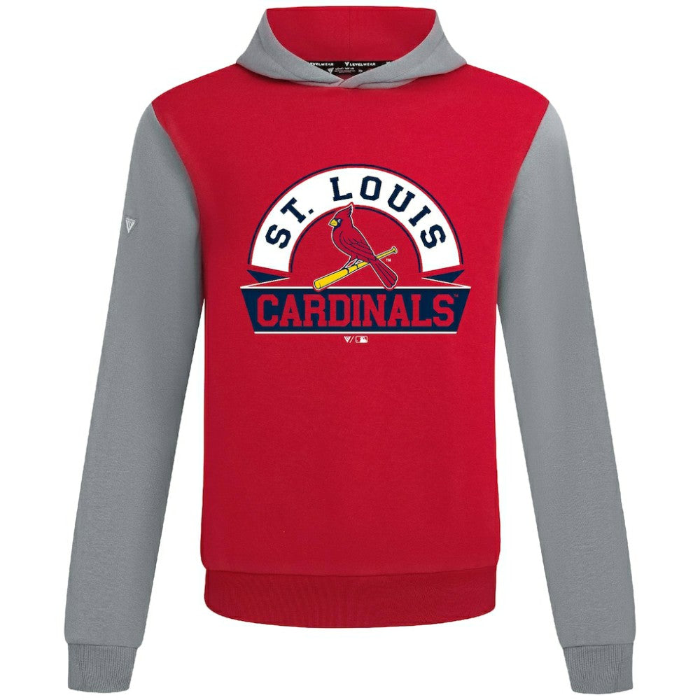 MLB St. Louis Cardinals Levelwear Throwback Ultimate Banner Arch Hoodie