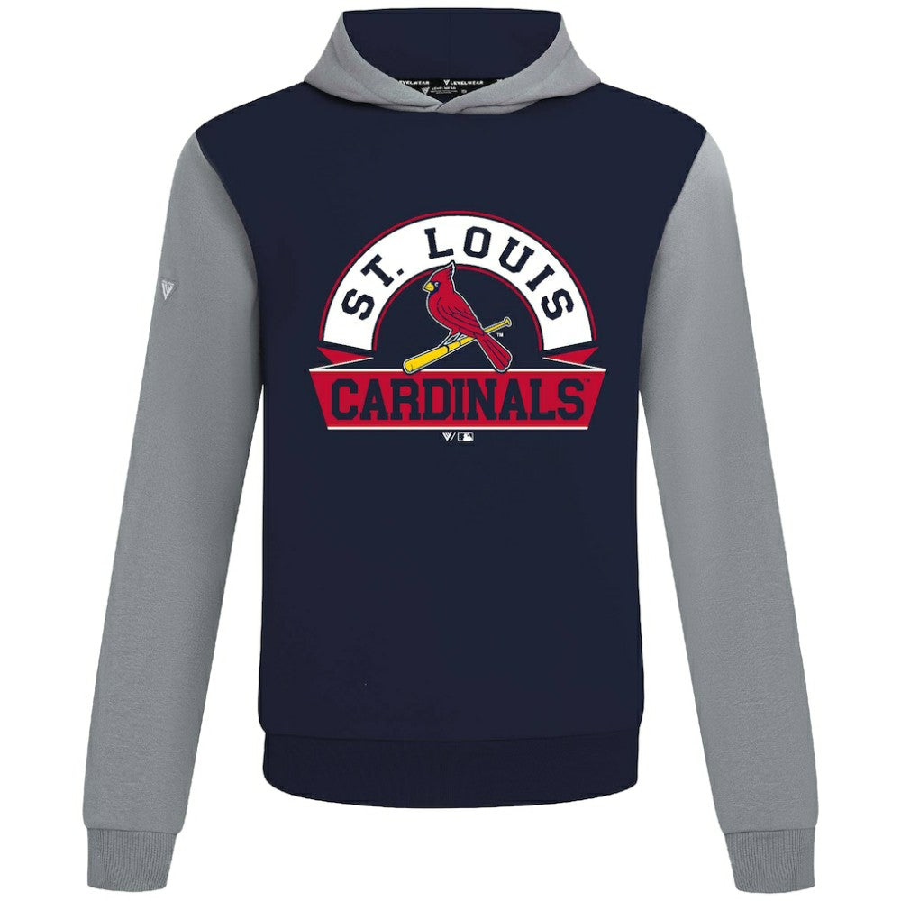 MLB St. Louis Cardinals Levelwear Throwback Ultimate Banner Arch Hoodie