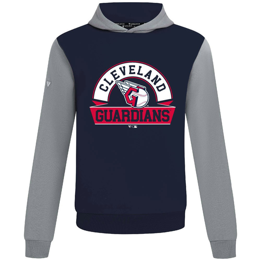MLB Cleveland Guardians Levelwear Throwback Ultimate Banner Arch Hoodie