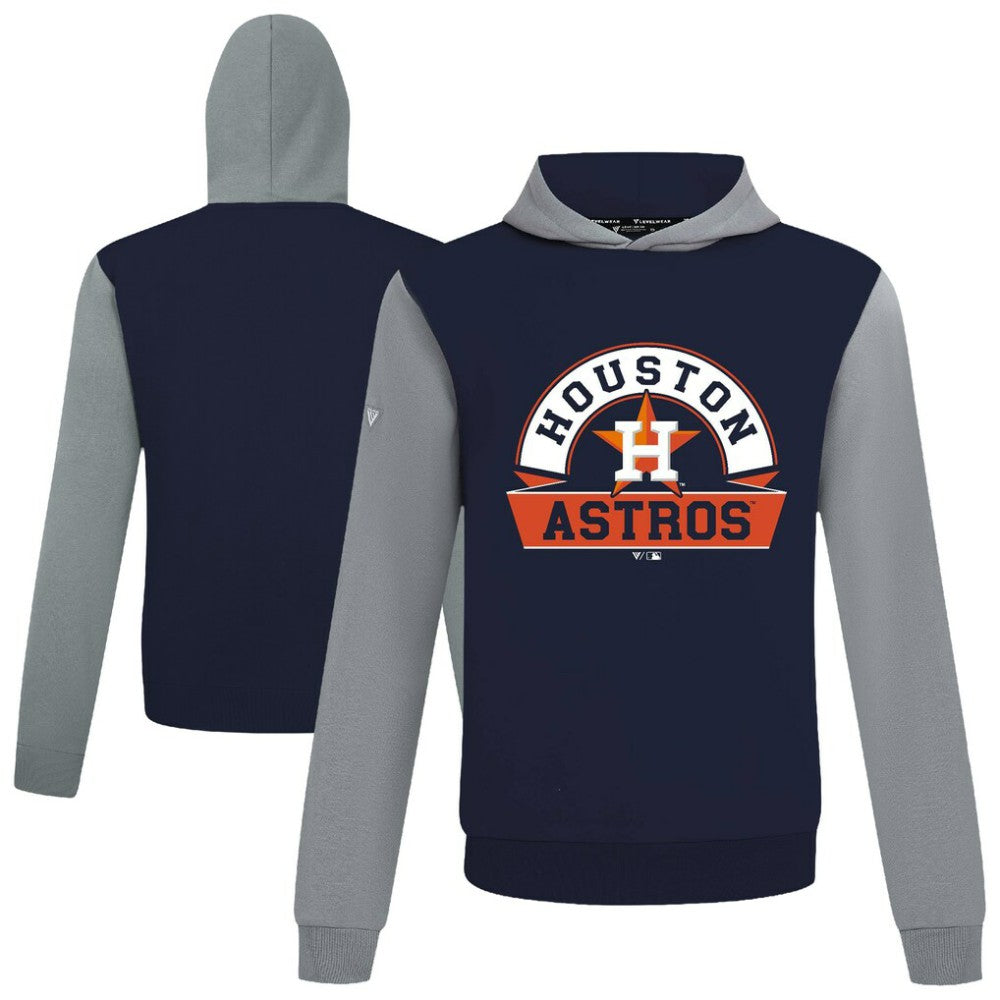 MLB Houston Astros Levelwear Throwback Ultimate Banner Arch Hoodie
