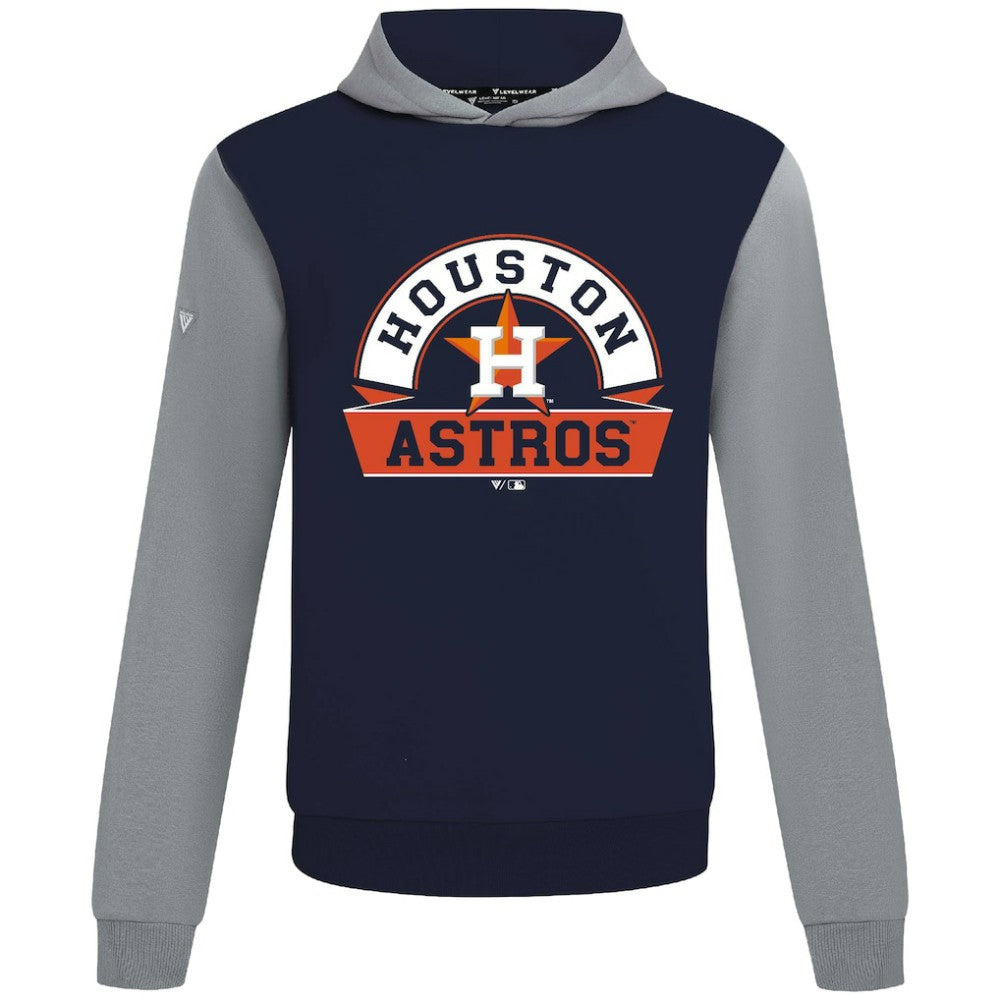 MLB Houston Astros Levelwear Throwback Ultimate Banner Arch Hoodie