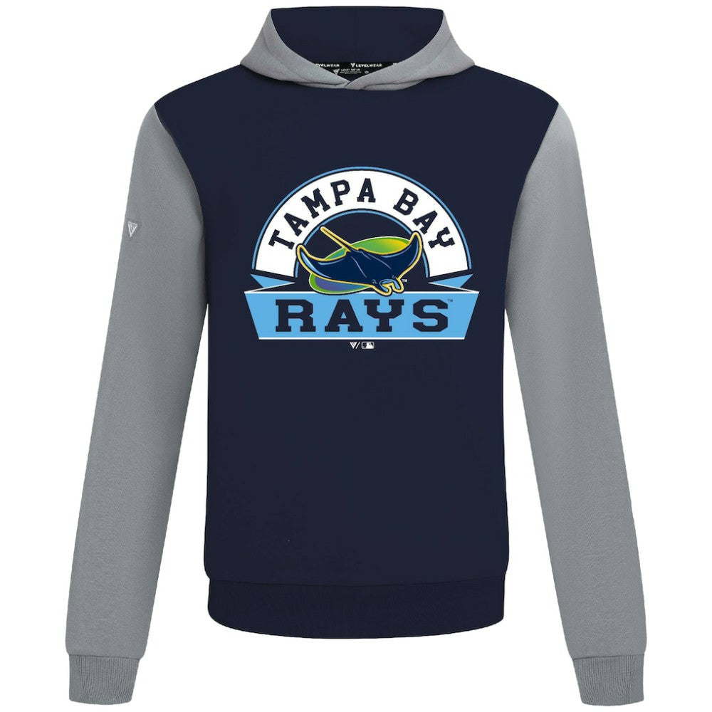 MLB Tampa Bay Rays Levelwear Throwback Ultimate Banner Arch Hoodie