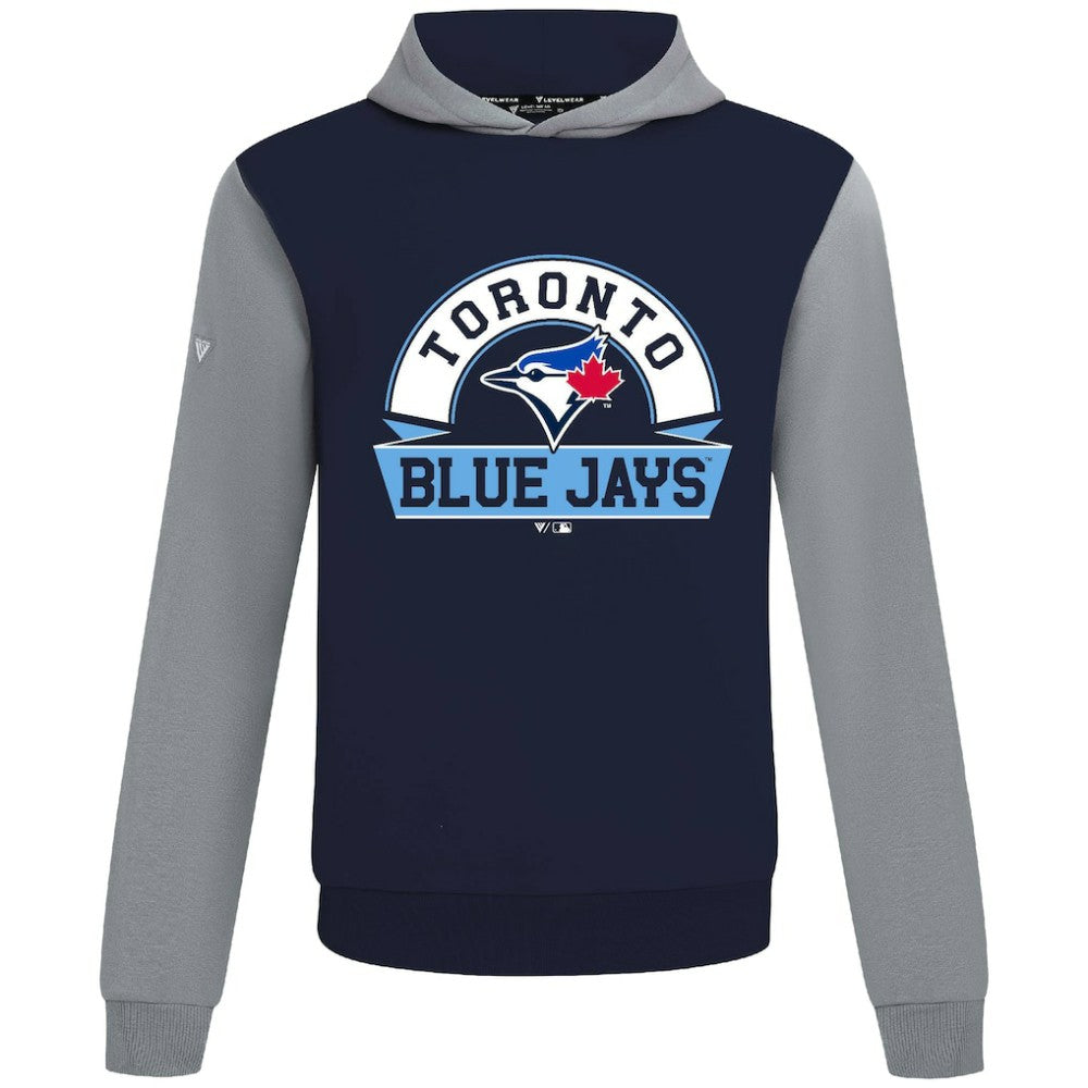 MLB Toronto Blue Jays Levelwear Throwback Ultimate Banner Arch Hoodie