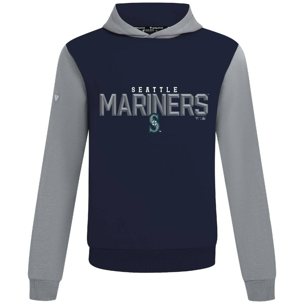 MLB Seattle Mariners Levelwear Throwback Carve Ultimate Hoodie