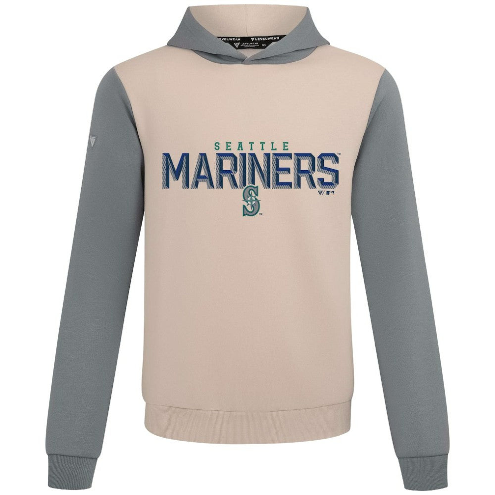 MLB Seattle Mariners Levelwear Throwback Carve Ultimate Hoodie