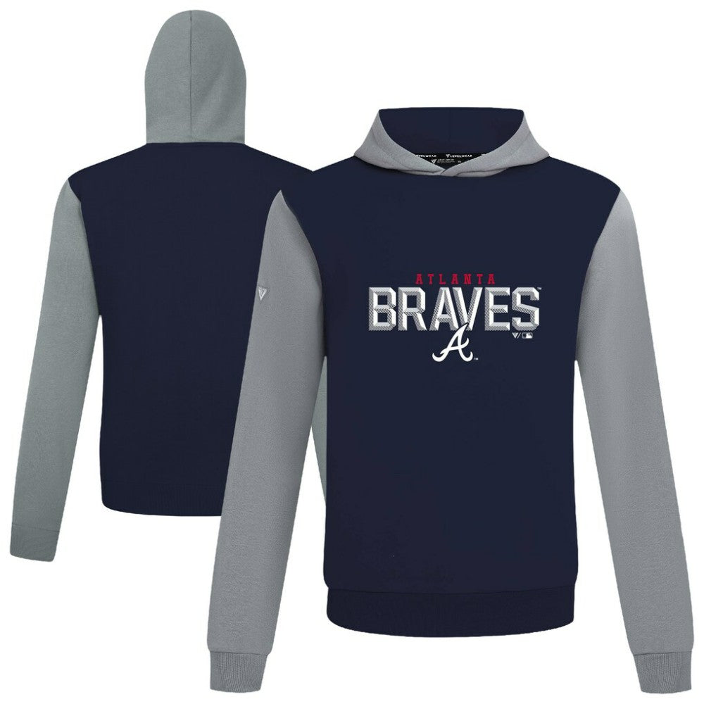 MLB Atlanta Braves Levelwear Throwback Carve Ultimate Hoodie