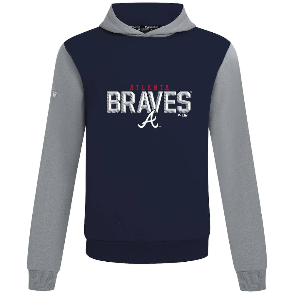 MLB Atlanta Braves Levelwear Throwback Carve Ultimate Hoodie