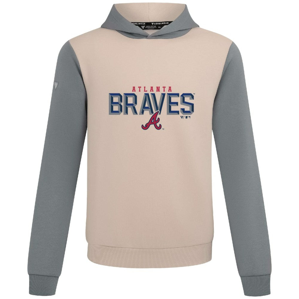 MLB Atlanta Braves Levelwear Throwback Carve Ultimate Hoodie