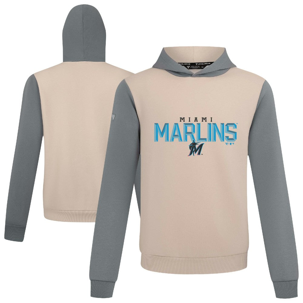 MLB Miami Marlins Levelwear Throwback Carve Ultimate Hoodie