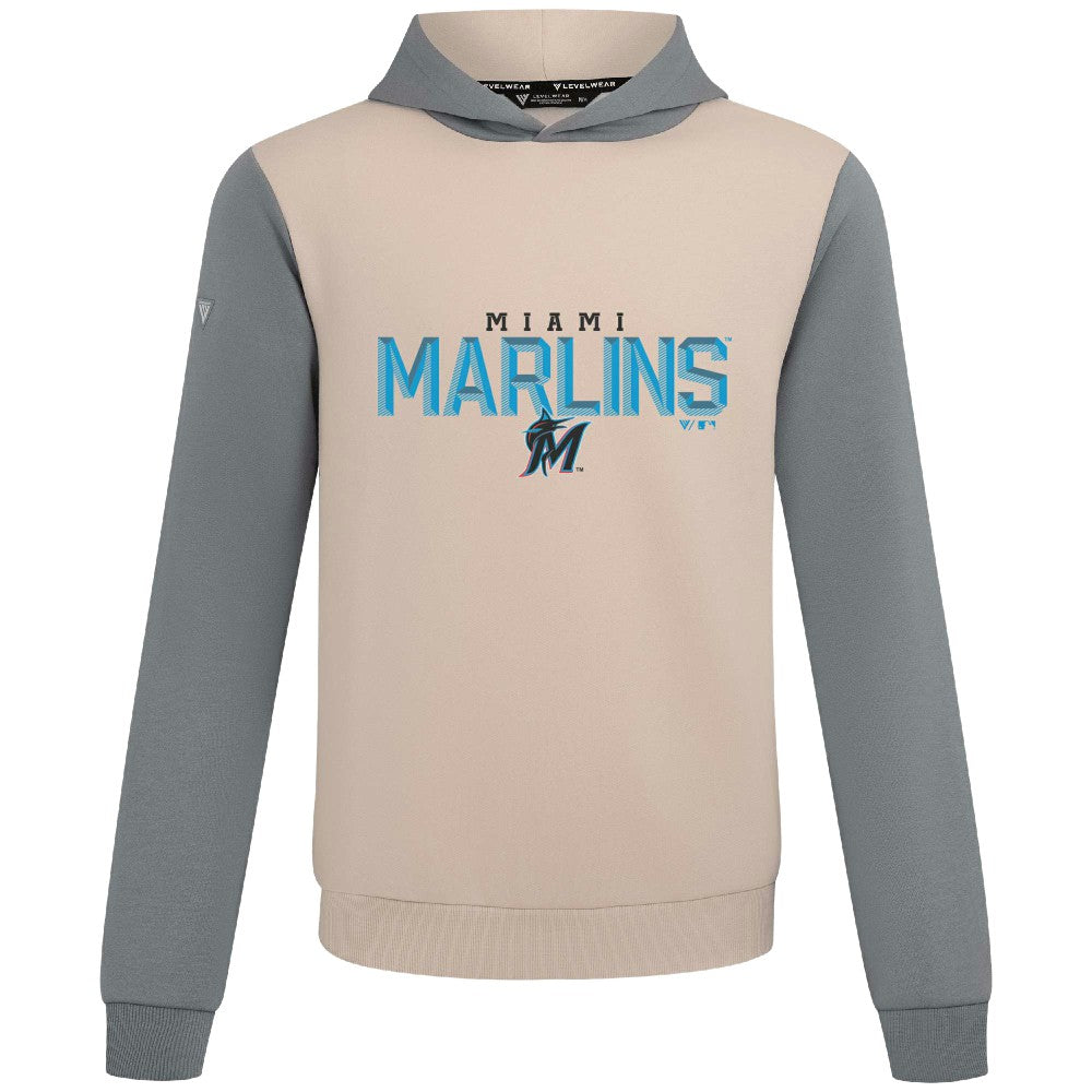 MLB Miami Marlins Levelwear Throwback Carve Ultimate Hoodie